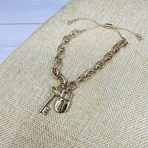 Mary Kay Gold Tone You Hold The Key and Lock Bracelet